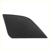 Right front bumper tow hook cover for toyota rav4 2016-2018 black plastic trim piece with smooth matte finish