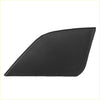 Right front bumper tow hook cover for toyota rav4 2016-2018 black plastic door panel trim with smooth matte finish