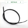 Black rubber weather stripping seal for right side roof sunroof trim on toyota hilux 2005-2015
