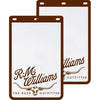 R.M. Williams Universal Mud Flaps Pair Mdrmw