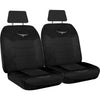R.M. Williams Seat Cover Set Mesh Front Black MHRMW16BLK30