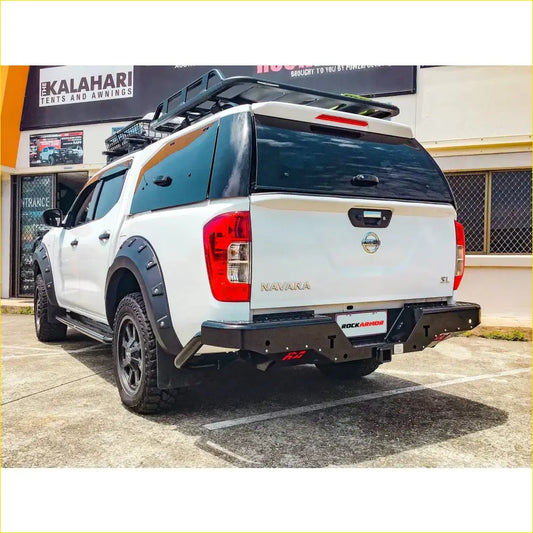 Rockamor Elite Steel Rear Step / Towbar To Suit Nissan Navara Np300