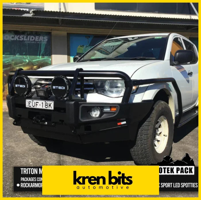 Rockarmor Brushbar To Suit Mitsubishi Triton Mn/Ml Brushbar