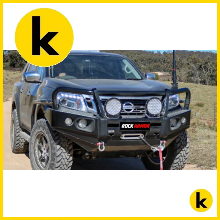 Rockarmor Brushbar To Suit Nissan Navara 2015 + Np300 Brushbar
