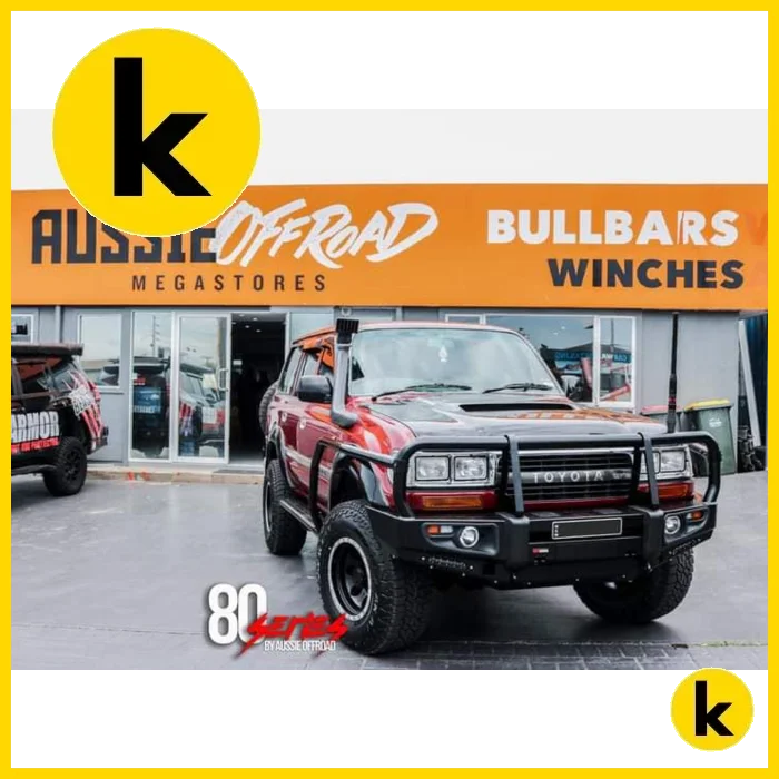 Rockarmor Brushbar To Suit Toyota Landcruiser 100/105/80/120/200 1998-2007 Brushbar