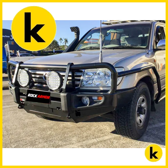 Rockarmor Brushbar To Suit Toyota Landcruiser 100/105/80/120/200 1998-2007 Brushbar