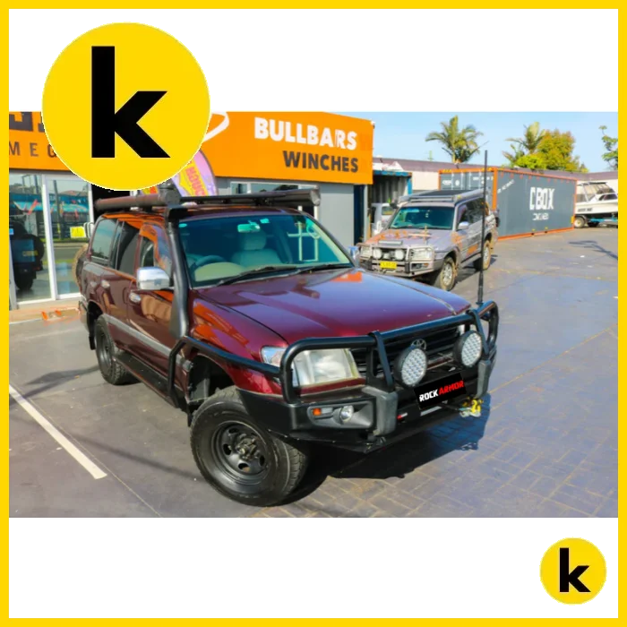 Rockarmor Brushbar To Suit Toyota Landcruiser 100/105/80/120/200 1998-2007 Brushbar