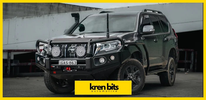 Rockarmor Brushbar To Suit Toyota Prado 150 Series Brushbar