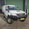 Rockarmor Gt Hoopless Steel Bullbar - Toyota Hilux N70 05-2011 (Full Bar Replacement)