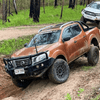 Rockarmor Elite Hoop Steel Bullbar - Nissan Navara Np300 D23 2015-2020 (Full Bar Replacement)