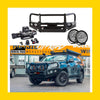 Rockarmor Elite Bullbar Frontal Combo To Suit Toyota