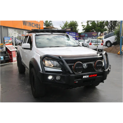 Rockarmor Elite Steel Bullbar To Suit Holden Colorado (Bumper Cut) - Winch Bar