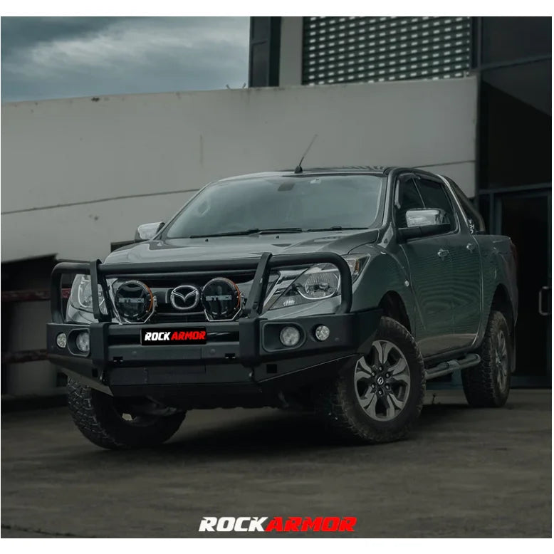 Rockarmor Elite Steel Bullbar To Suit Mazda Bt-50 2011-2020 - Winch Bar
