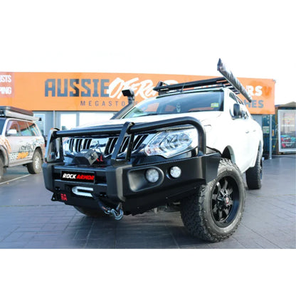 Rockarmor Elite Steel Bullbar To Suit Toyota Hilux N80 2015-2020 - Winch Bar