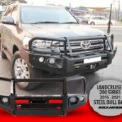 Rockarmor Elite Steel Bullbar To Suit Toyota Landcruiser 200 Gx Gxl - Winch Bar