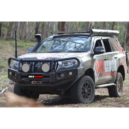 Rockarmor Elite Steel Bullbar To Suit Toyota Prado Fj150 2018-Current - Winch Bar