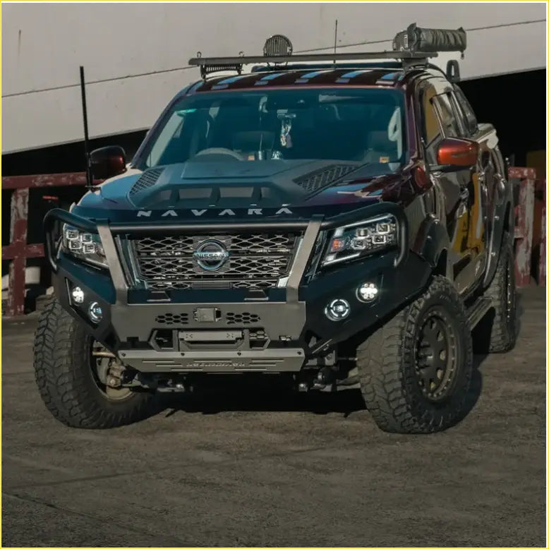 Rockarmor Gt Hoop Bullbar Combo Pack - Nissan Navara D23 Np300 2015