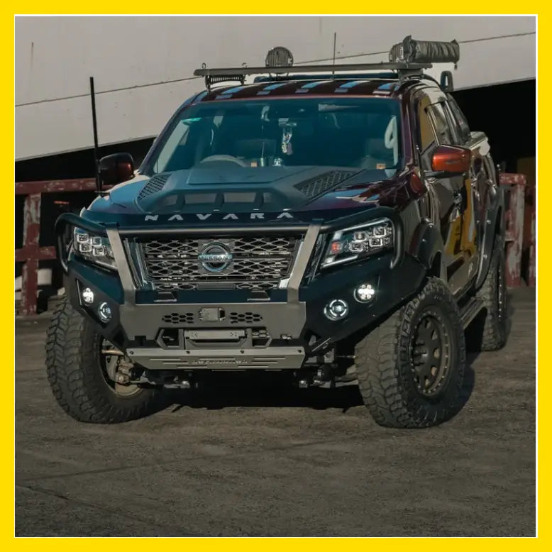 Rockarmor Gt Hoop Bullbar Combo Pack - Nissan Navara D23 Np300 2015