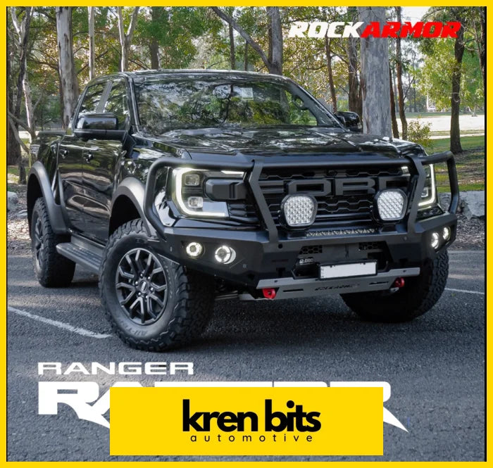 Rockarmor Gt Hoop Bullbar Combo Pack To Suit Ford Raptor Next Gen 2023-2024 Winch Bar Combo