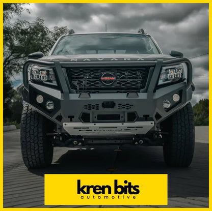 Rockarmor Gt Hoop Bullbar Combo Pack To Suit Nissan Navara D23 Np300 2015 Current