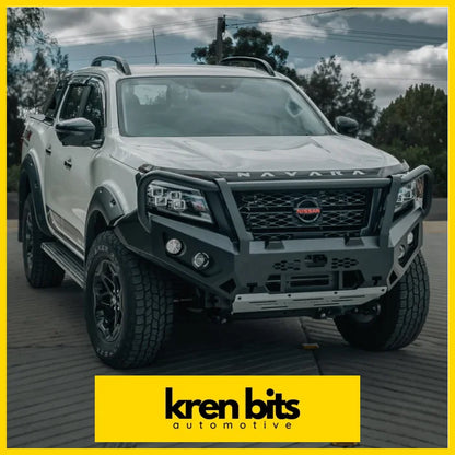 Rockarmor Gt Hoop Bullbar Combo Pack To Suit Nissan Navara D23 Np300 2015 Current