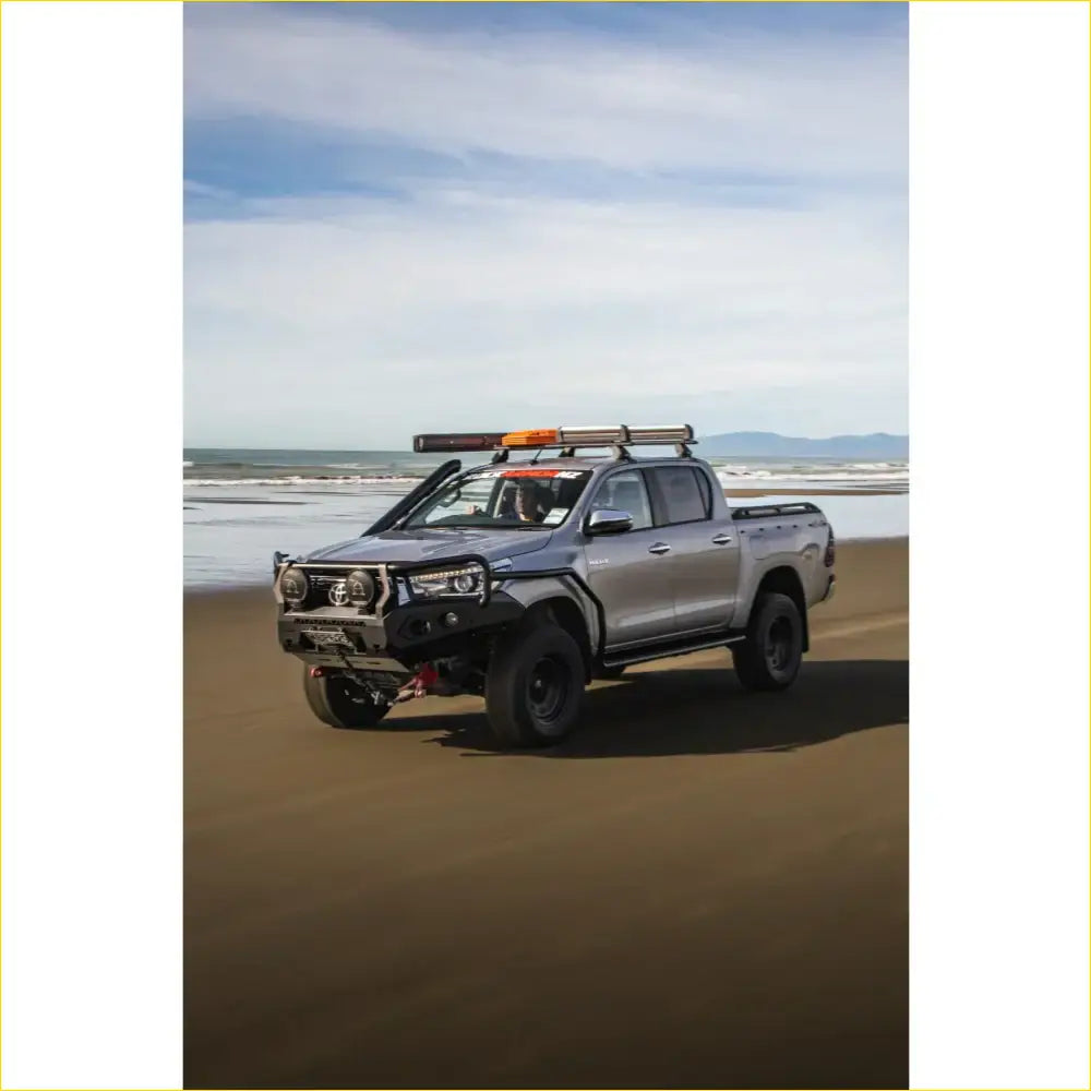 Rockarmor Gt Hoop Bullbar Combo Pack - Toyota Hilux 2015-2020 - Winch Bar