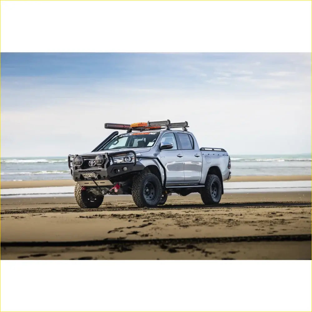 Rockarmor Gt Hoop Bullbar Combo Pack - Toyota Hilux 2015-2020 - Winch Bar