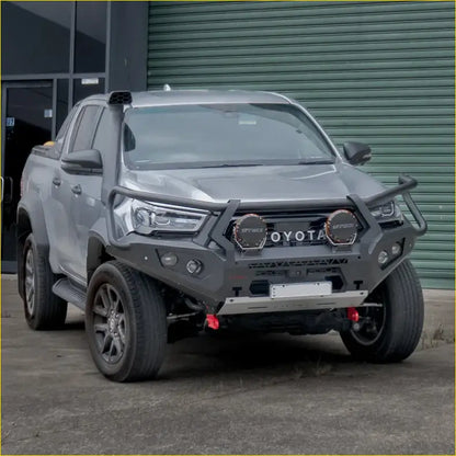 Rockarmor Gt Hoop Bullbar Combo Pack - Toyota Hilux Widebody 2022+ - Winch Bar