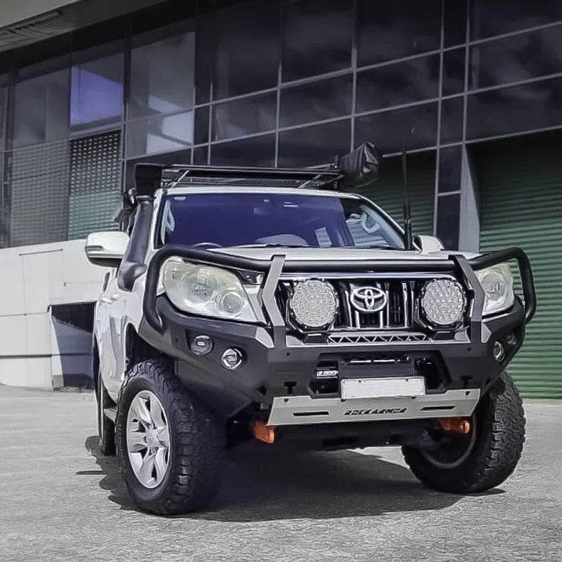Rockarmor Gt Hoop Bullbar Combo Pack - Toyota Prado 150 2009-2015 - Winch Bar Combo