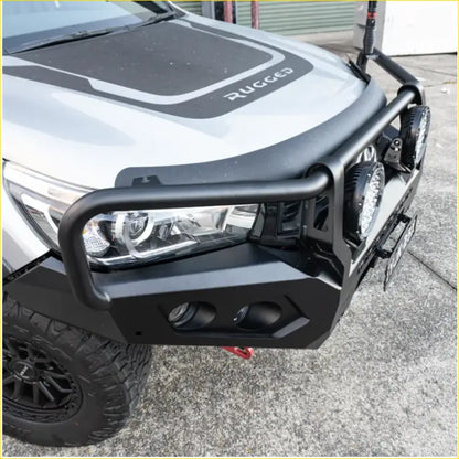 Rockarmor Gt Hoop Steel Bullbar - Toyota Hilux N80 2015 -2020 - Winch Bar