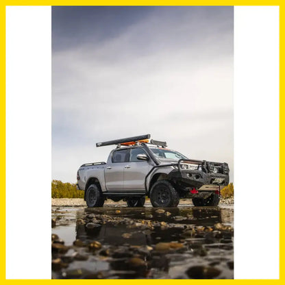 Rockarmor Gt Hoop Steel Bullbar - Toyota Hilux N80 2015 -2020 - Winch Bar