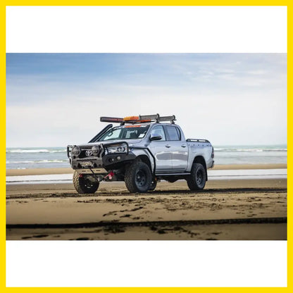Rockarmor Gt Hoop Steel Bullbar - Toyota Hilux N80 2015 -2020 - Winch Bar