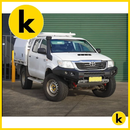 Rockarmor Gt Hoopless Bullbar Frontal Combo - Toyota Hilux N70 2005-2011 Winch Bar Combo