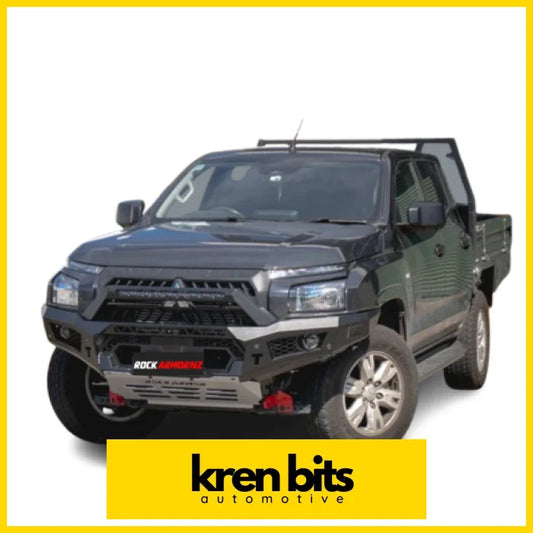 Rockarmor Gt Hoopless Bullbar - Mitsubishi Mv Triton 2024 + Winch Bar
