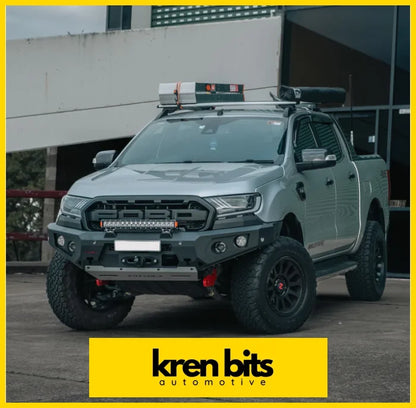 Rockarmor Gt Hoopless Bullbar To Suit Ua1 & Ua2 Ford Everest 2015-2022 Winch Bar