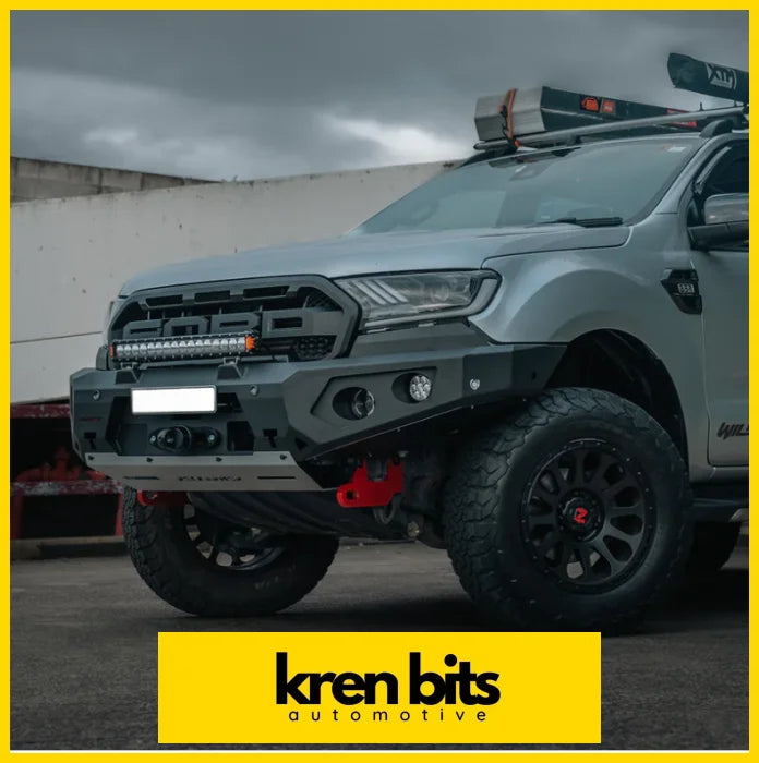 Rockarmor Gt Hoopless Bullbar To Suit Ua1 & Ua2 Ford Everest 2015-2022 Winch Bar