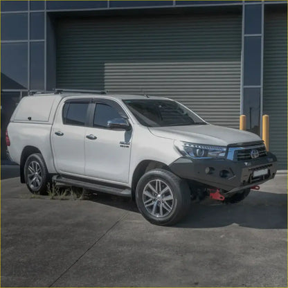 Rockarmor Gt Hoopless Steel Bullbar Combo - Toyota Hilux N80 - Winch Bar