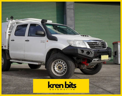 Rockarmor Gt Hoopless Steel Bullbar To Suit Toyota Hilux 05-2011 Winch Bar