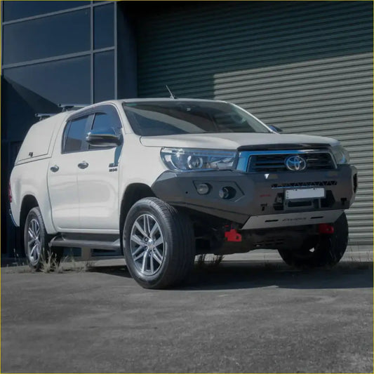 Rockarmor Gt Hoopless Steel Bullbar - Toyota Hilux N80 2015 - Winch Bar