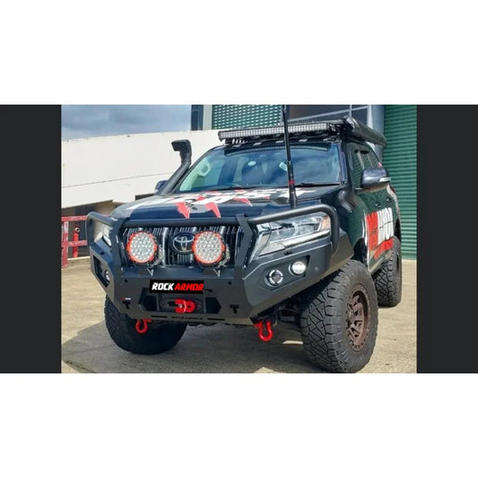 Rockarmor Gt Steel Hoop Bull Bar - Toyota Prado 150 Series 11/2017+ - Winch