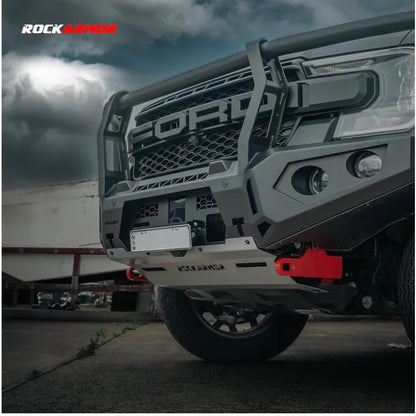 Rockarmor Gt Steel Hoop Bullbar Combo - Next Gen Ford Ranger 22 + - Winch Bar Combo