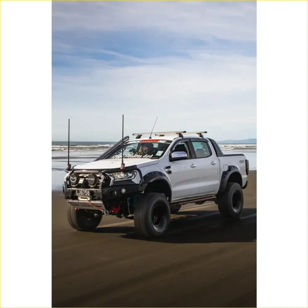Rockarmor GT Steel Hoop Bullbar - Ford Ranger PX2 & 3 (Full Bar - Winch