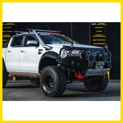 Rockarmor GT Steel Hoop Bullbar - Ford Ranger PX2 & 3 (Full Bar - Winch