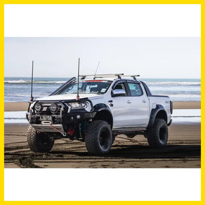 Rockarmor GT Steel Hoop Bullbar - Ford Ranger PX2 & 3 (Full Bar - Winch