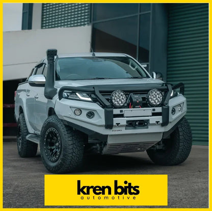 Rockarmor Gt Steel Hoop Bullbar To Suit Mitsubishi Mr Triton (Full Bar Replacement) Winch