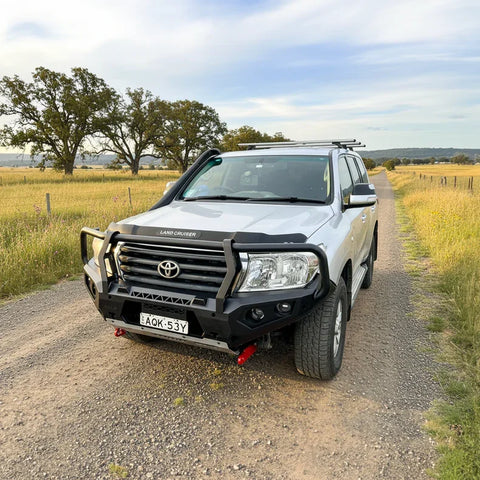 Rockarmor Gt Hoop Steel Bullbar - Toyota 200 07-15+ (Full Bar Replacement)