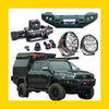 Rockarmor GT Steel Hoopless Bullbar Combo Pack - Toyota