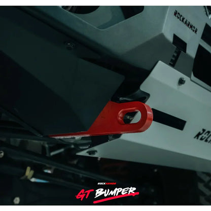 Rockarmor Gt Steel Hoopless Bullbar - Toyota Landcruiser 76,78,79 - Winch Bar