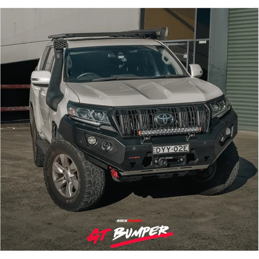 Rockarmor Gt Steel Hoopless Bullbar - Toyota Prado 150 11/2017-Current - Winch Bar