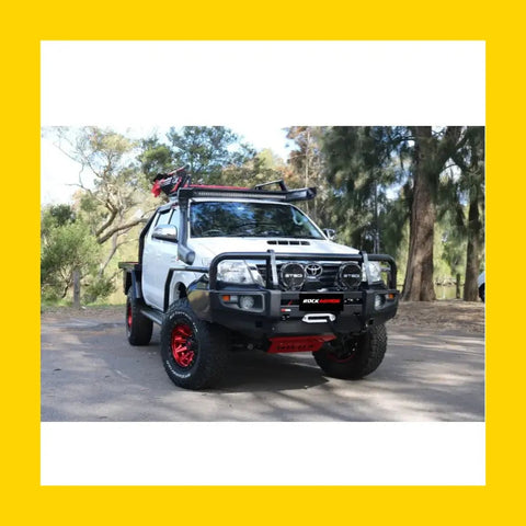 Rockarmor Premium Steel Bullbar - Toyota Hilux N70 2005 -